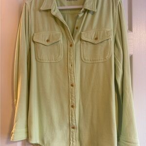 Outerknown Sage Green Casual Shirt